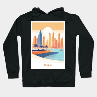 Dubai Sunset Skyline Hoodie